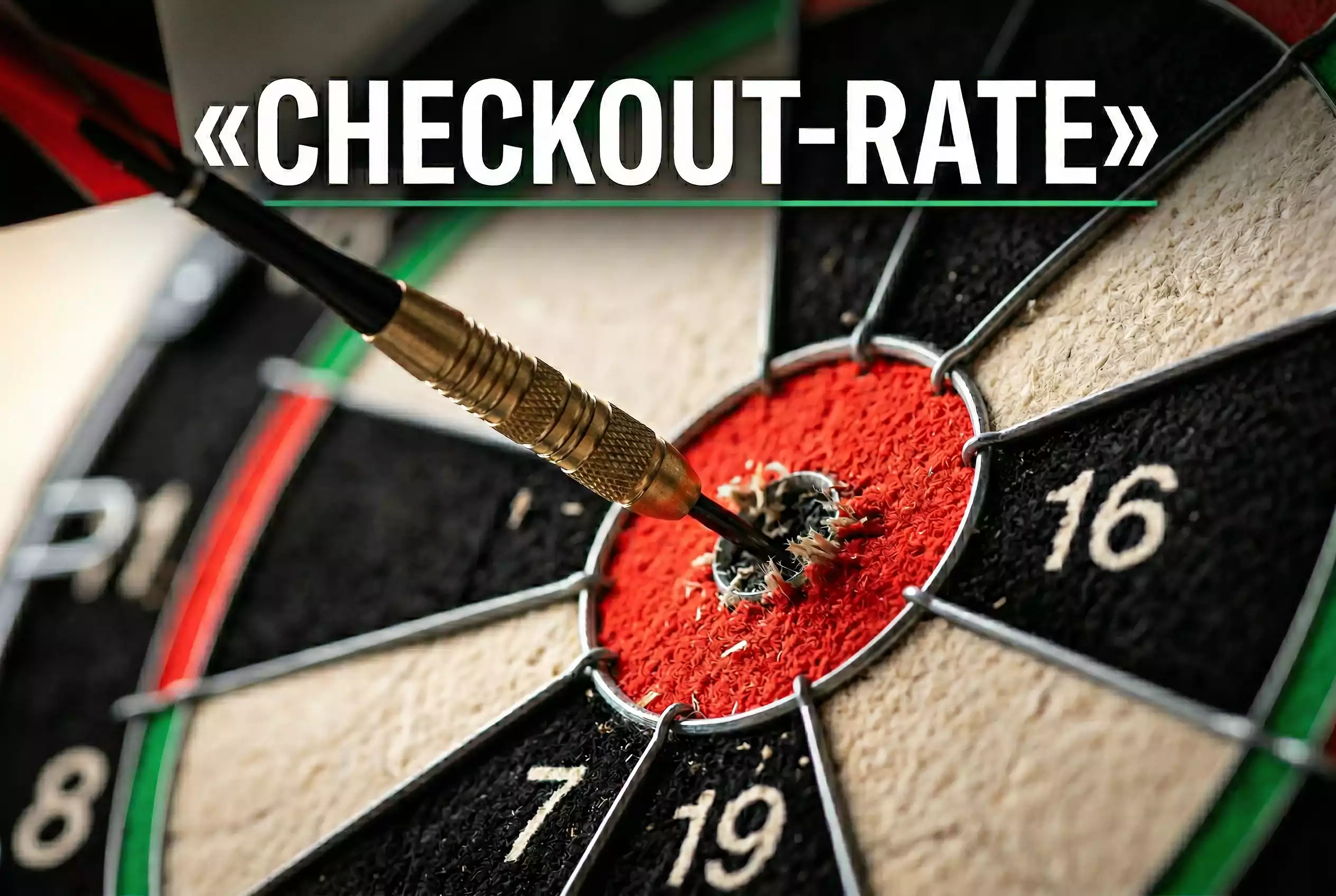Darts Checkout-Rate Doppelfeld unter Druck