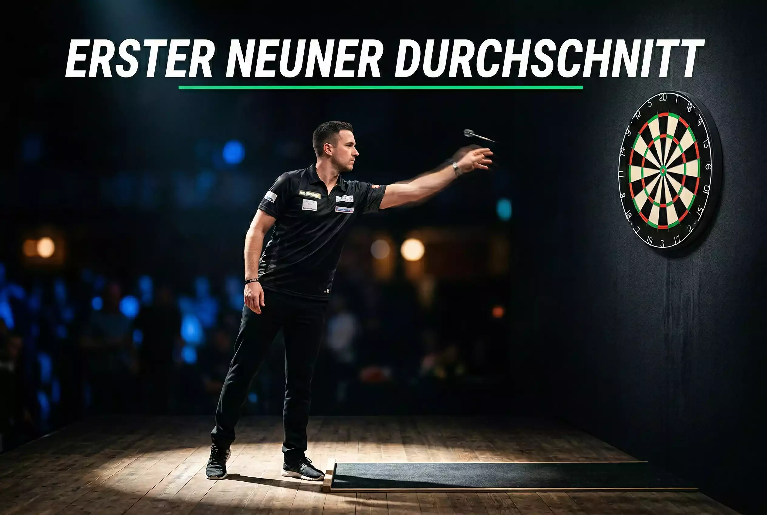 First Nine Average Darts erste Aufnahmen