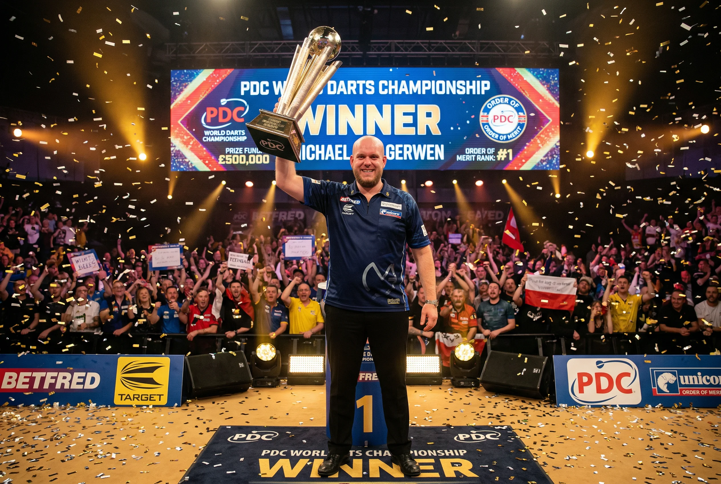 PDC Order of Merit Weltrangliste Darts