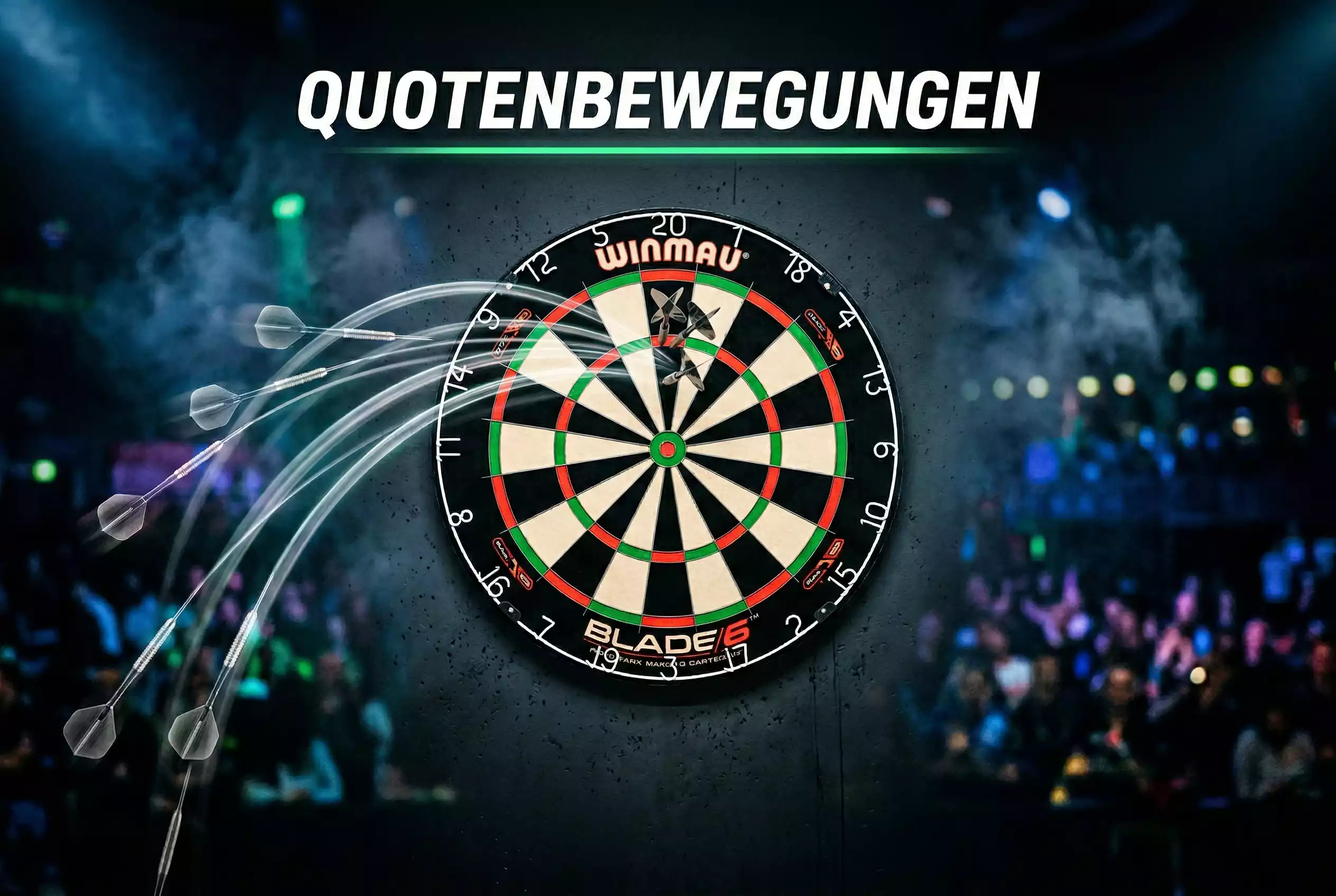Quotenbewegungen bei Darts Live Line Movement