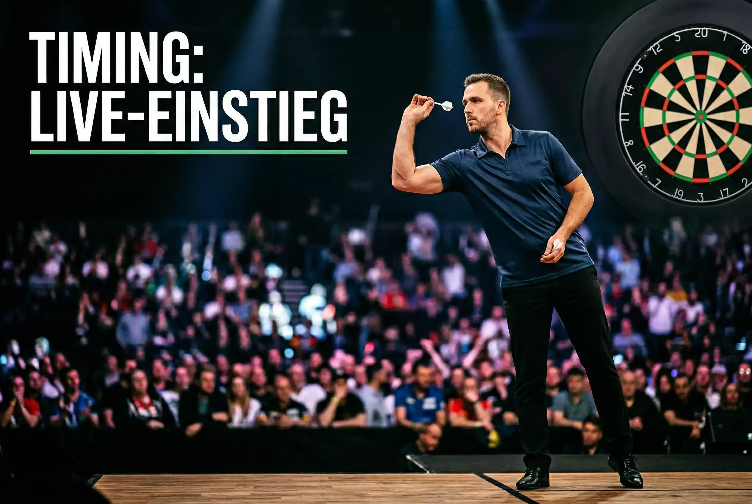 Timing bei Darts Live Wetten Einstiegspunkt